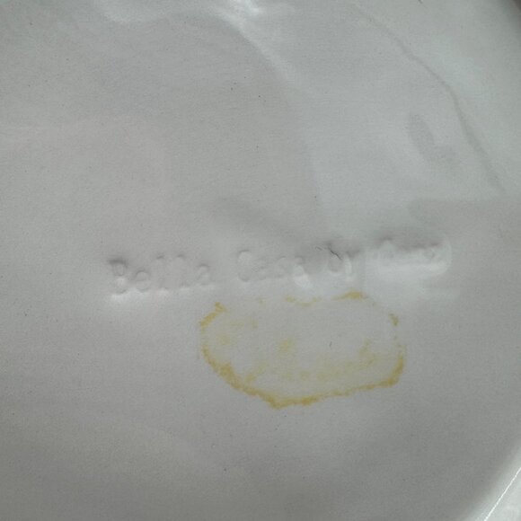 Vintage Bella Casa by Ganz Hand Painted Hen Chicken 3D Wall Plate Decor black wh - Picture 10 of 15